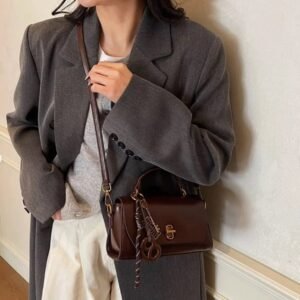 BALIYAZ Elegant Wine Colour Top Handle Bag
