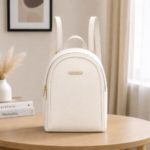 Bella Paulla Classic White Mini Backpack